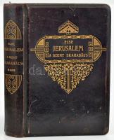 Jerusalem, Else: A szent skarabäus. Bp., 1911, Népszava. Kiadói dombornyomott egészbőr kötés, színezett lapszélek, kopottas állapotban.