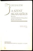 Jerusalem, Else: A szent skarabäus. Bp., 1911, Népszava. Kiadói dombornyomott egészbőr kötés, színez...