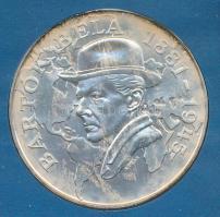 1981. 500Ft Ag "Bartók Béla" fekete, "MNB" tokban T:BU patina Adamo EM62