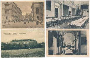 36 db RÉGI és MODERN csehszlovák város képeslap vegyes minőségben / 36 pre-1945 and modern Czechoslovakian town-view postcards in mixed quality