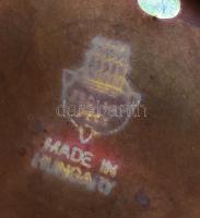 Zsolnay eozin mázas váza. Jelzett, kis lepattanással m: 18 cm