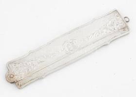 Ezüst (Ag) fésűtartó dianás jelzéssel, 30,5 g