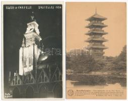 46 db RÉGI belga város képeslap vegyes minőségben / 46 pre-1945 Belgian town-view postcards in mixed...