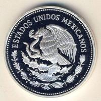 Mexikó 1987. 100P Ag "WWF-Császárlepke" T:PP Csak 25.000db! Tanúsítvánnyal!