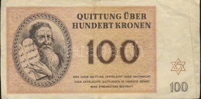 Német 3. Birodalom / Theresienstadt Getto 1943. 100K T:II-