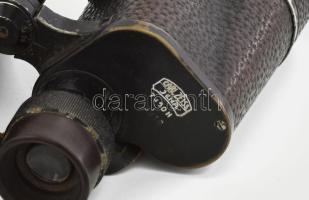 II. világháborús haditengerészeti távcső Carl Zeiss 7x40 N jelzéssel N 19911 sorszámmal védősapkával...