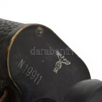II. világháborús haditengerészeti távcső Carl Zeiss 7x40 N jelzéssel N 19911 sorszámmal védősapkával...