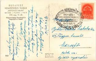 1942 Budapest XIV. Nemzetközi Vásár "Háborús Vásár", Horthy Miklós Magyarország kormányzó ...