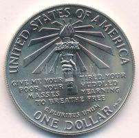 Amerikai Egyesült Államok 1986P 1$ Ag "Szabadság-szobor" kapszulában, karton dísztokban T:...