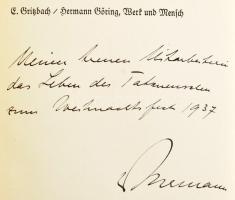 Hermann Göring - Werk und Mensch.
Gritzbach, Erich, Müchen, 1938. Eher, Mnch., Kiadói egészvászon k...