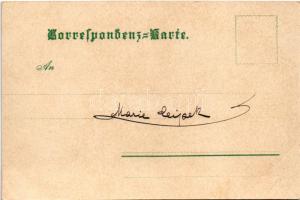 Künstler-Postkarte der Meggendorfer Blätter Nr. 4. litho s: F. Reis