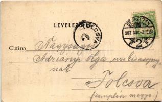 1902 Hortobágy, Délibábok Hazája, kettős kút. Haranghy felvétele (EK)