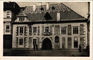 Kolozsvár, Cluj; Mátyás király szülőháza / birthplace of Matthias Corvinus