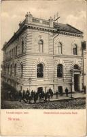 1908 Nyitra, Nitra; Osztrák-magyar bank. Készült Rasovszky Béla műintézetében / Austro-Hungarian bank (EB)