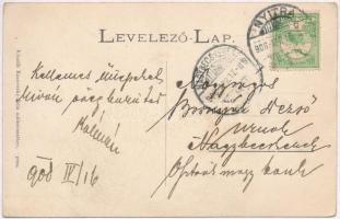 1908 Nyitra, Nitra; Osztrák-magyar bank. Készült Rasovszky Béla műintézetében / Austro-Hungarian ban...