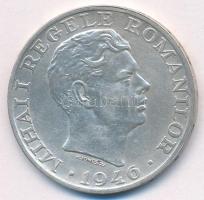 Románia 1946. 25.000L Ag "I. Mihály" T:AU apró ph Romania 1946. 25.000 Lei Ag "Mihai I" C:AU tiny edge error  Krause KM#70