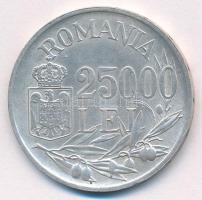 Románia 1946. 25.000L Ag "I. Mihály" T:AU apró ph
Romania 1946. 25.000 Lei Ag "Mihai...