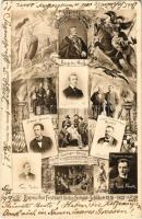 Bayreuther Festblatt für das Festspiel-Jubiläum 1876-1902. Wagner, König der Musik. Verlag Chr. Sammet, kleines Wagner-Museum (EK)