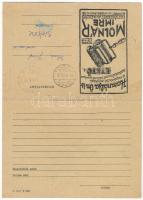 Molnár Imre festőszerszámkészítő kihajtható reklámlapja. Budapest VII. Wesselényi utca 78. (EK)