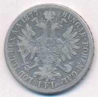 Ausztria 1877. 1Fl Ag "Ferenc József" T:F apró ph
Austria 1877. 1 Florin Ag "Franz J...