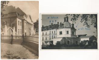 21 db főleg RÉGI történelmi magyar város képeslap vegyes minőségben / 21 mostly pre-1945 historical ...