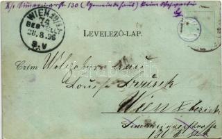 1898 (Vorläufer) Budapest I. Királyi vár este, Várkert s: Kallinger (Rb)