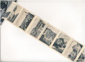 1938 Kassa, Kosice; színház, emlékmű, obeliszk, villamos, Korzó Bazár, Aranyosi, Boros, Markovics üz...