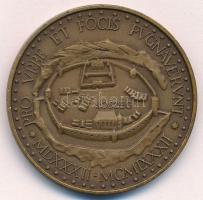 Kiss Sándor (1925-1999) 1982. "MÉE Szombathelyi csoportja - Jurisics Miklós / Kőszeg" kéto...