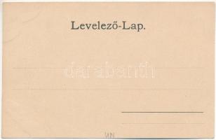 Keszthely, Huszár laktanya, katonák. Istvánffy kiadása (EK)