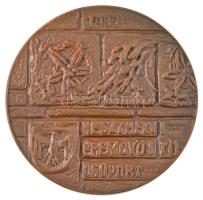 Peternák Gusztáv (1928-) 1983. "Keszthelyi Éremgyűjtő Csoport / Sümeg Vára XVII. szd." bro...