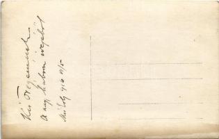 1916 Miskolc, katonai kórház ápolónőkkel és orvossal. photo (fl)