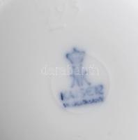 Kaiser biszkvit porcelán váza, körben domború paradicsommadaras mintával, jelzett, hibátlan, m: 21,5...