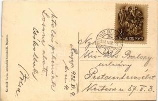 1938 Rapp, Rapovce; Ciást ulice / utca, Kovácsik Barna üzlete és saját kiadása / street, shop + &quo...