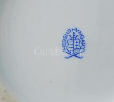 Herendi Rotschild mintás porcelán váza, kézzel festett, jelzett, kis kopással m: 21 cm