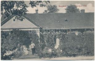 1913 Kovászi, Kovaszinc, Covasint; Kovács Villa (EK)