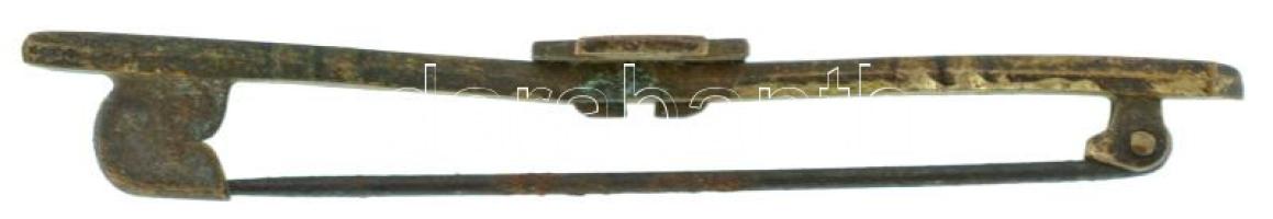 Német Birodalom ~1914-1915. A Vaskereszt kitüntetés mintájára készült zománcozott bronz patrióta kit...