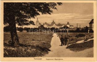 Temesvár, Timisoara; Kegyesrendi főgimnázium / school