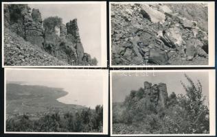 cca 1960 Badacsonytomaj, 10 db fotó, 13,5x8,5 cm