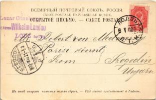 1900 Lódz, Na ulicy Piotrkowskiej / street view. Fot. B. Wilkoszewski (EK)