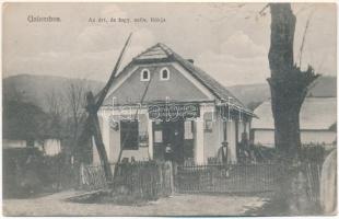 1917 Galambos, Holubina, Holubyne; Szolyvai értékesítő és fogyasztási szövetkezet fiók üzlete. Divald Károly fia / cooperative shop + "K.U.K. ETAPPENPOSTAMT 144" + "K.u.k. Infanterieregiment Nr. 60. 2./XXVI. Marschkompegnie"