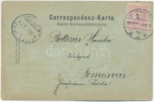 1898 (Vorläufer) Ternopil, Tarnopol; Kosciól rzym. kat., C. k. Gimnazyum, C. k. szkola realna, Most ...