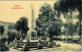 Gyulafehérvár, Alba Iulia; Custozza-i csata emlékműve. W.L. 3142. / military monument