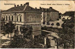 1916 Gyulafehérvár, Alba Iulia; Ferenc József utász laktanya a várban. Weisz és Bernát kiadása / military barrack in the castle (EB)