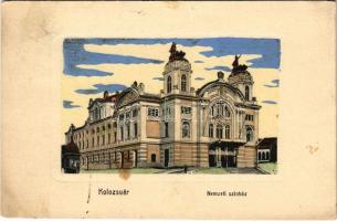 1914 Kolozsvár, Cluj; Nemzeti színház / theatre