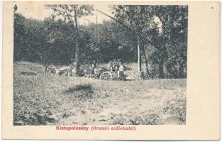 1912 Kistapolcsány, Topolcianky; Hrussó erdőrészlet. Brunczlik J. kiadása / Hrusov forest (Rb)