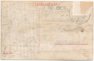 1913 Pálóc, Pavlovce nad Uhom; Hadik kastély, erdő / castle, forest (fa)