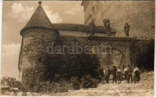 Krasznahorkaváralja, Krásnohorské Podhradie (Rozsnyó, Roznava); Krasznahorka vára. Josef Fuchs kiadása / Hrad Krásna Horka / castle