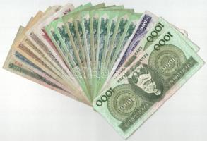 1962. 10Ft + 1975. 20Ft + 1983. 50Ft (2x) + 1986. 50Ft + 1990. 500Ft + 1996. 1000Ft (2x) + 1993. 100...