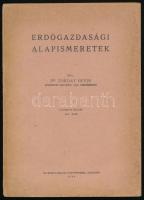 Dr. Torday Ervin: Erdőgazdasági alapismeretek. Bp., 1948, szerzői kiadás (Dr. Móricz Miklós-ny.), 268 p.+ XII (fekete-fehér fotók) t. Harmadik kiadás. Kiadói papírkötés, kissé sérült, minimálisan foltos borítóval.