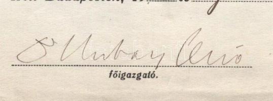 1931-1934 Hubay Jenő (1858-1937) hegedűművész, az Országos Magyar Kir. Liszt Ferenc Zeneművészeti fő...